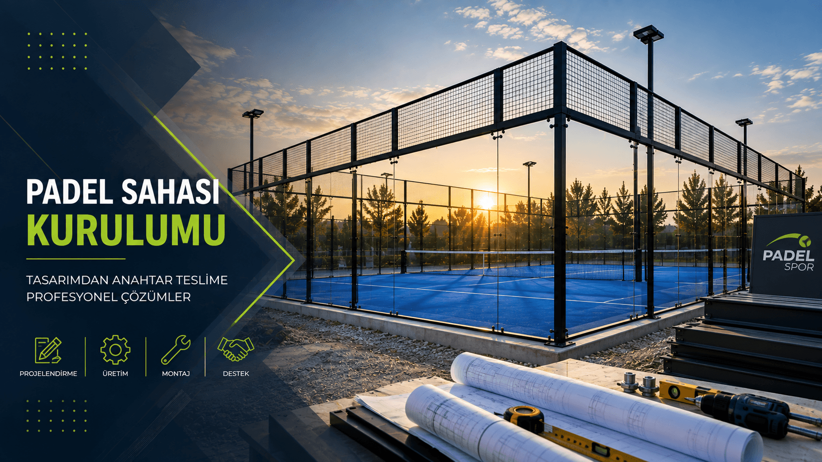 Padel Sahası Kurulumu